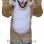 Brown Wildcat Mascot Costume
