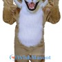 Brown Wildcat Mascot Costume