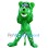 Cool Green Lion Mascot Costume