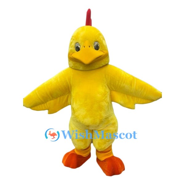 Yellow Chick Mascot Costume