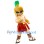 Muscular Gladiator Mascot Costume