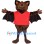 Halloween Bat Mascot Costume