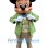 Green Suit Mickey Mouse Mascot Costume