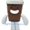Smiling Coffee Cup Mascot Costume