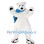 Polar Bear Mascot Costume