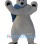 Polar Bear Mascot Costume