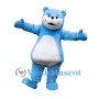 Blue & White Bear Mascot Costume