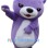 Purple Teddy Bear Mascot Costume