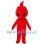 Red Flame Man Mascot Costume