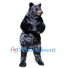 Realistic Black Bear Mascot Costume