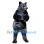 Realistic Black Bear Mascot Costume