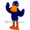 Furry Blue Platypus Mascot Costume