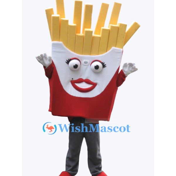 ‌Fancy French Fries Mascot Costume
