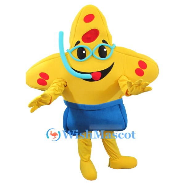 Diving Starfish Mascot Costume