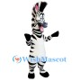 Zany Zebra Mascot Costume