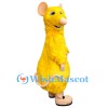 Yellow Mouse Mascot Costume