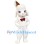 Superb White Sheep Mascot Costume