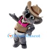 The Detective Koala Mascot Costume