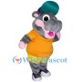 Baby Hippo Mascot Costume