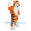 Friendly Power Tiger Mascot Costume