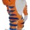 Friendly Power Tiger Mascot Costume