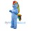 Blue Pony Mascot Costume