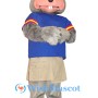 Cheese Mouse Mascot Costume