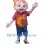 Smiling Boy Mascot Costume