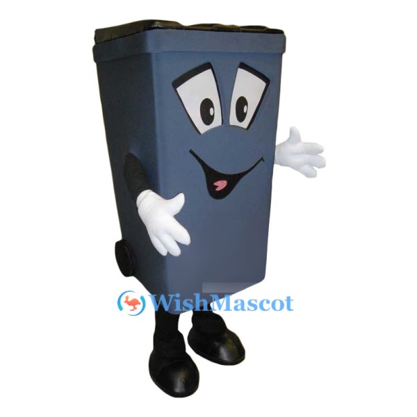 Trash Can Buddy Mascot Costume