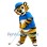 Golfing Tiger Mascot Costume