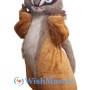 Fluffy Chipmunk Mascot Costume