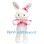Cute White Rabbit Mascot Costume