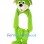 ‌Green Plush Dog Mascot Costume