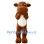 ‌Cute Brown Calf Mascot Costume