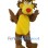 Adult Brown Wolf Mascot Costume