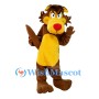 Adult Brown Wolf Mascot Costume