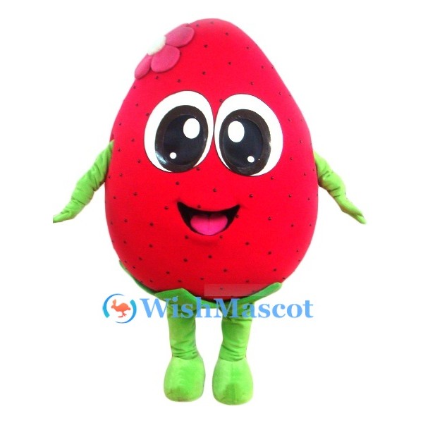 Sweet Strawberry Mascot Costume