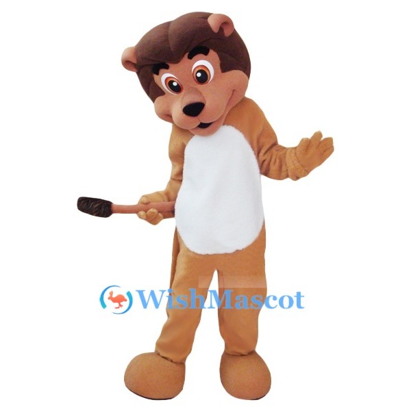 Cute Lightweight Lion Mascot Costume