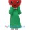 Apple Girl Mascot Costume