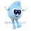 Water Drop Mascot Costume