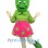 Green Pepper Girl Mascot Costume
