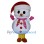 Snowman Mascot Costume for Christmas Events