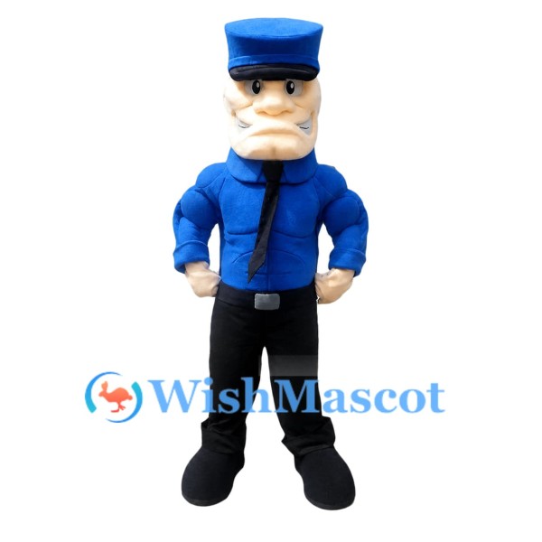 Muscle Police Mascot Costume