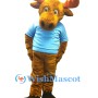 Adult Soft Moose Mascot Costume