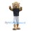 Vibrant Lion Mascot Costume