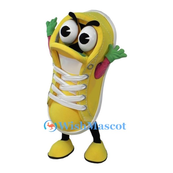 Lively Shoe Mascot Costume