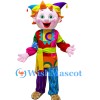 ‌Colorful Clown Mascot Costume