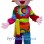 ‌Colorful Clown Mascot Costume