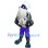 Cool Muscular Shark Mascot Costume