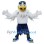 Adult White Eagle Mascot Costume